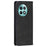 For OnePlus Ace 2 Pro 5G Case Magnetic Auto Closing Leather Wallet Cover - Black - 6