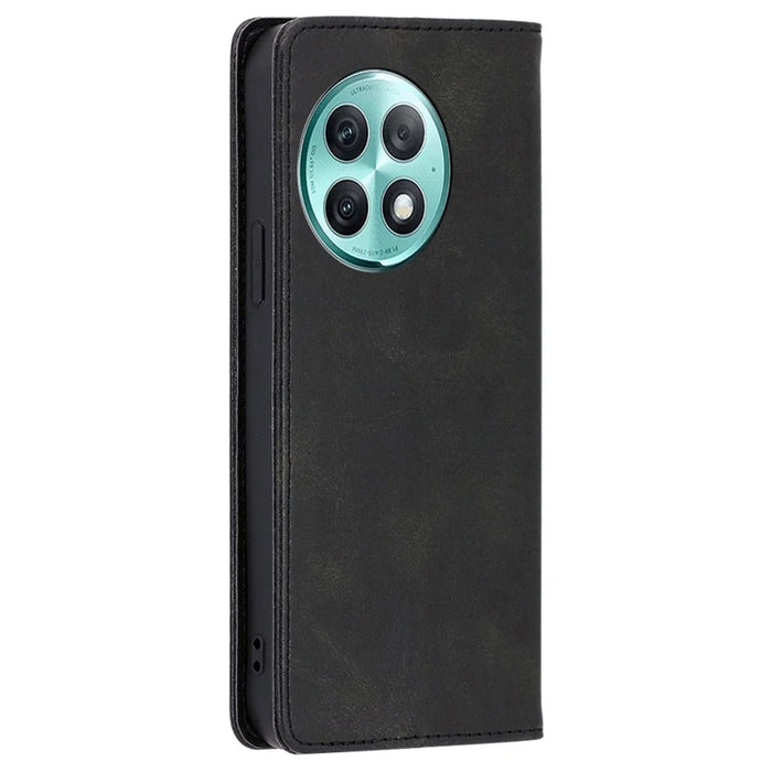 For OnePlus Ace 2 Pro 5G Case Magnetic Auto Closing Leather Wallet Cover - Black - 6