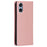 For Sony Xperia 5 V Case Magnetic Closure Wallet Leather Cover - Rose Gold - 6