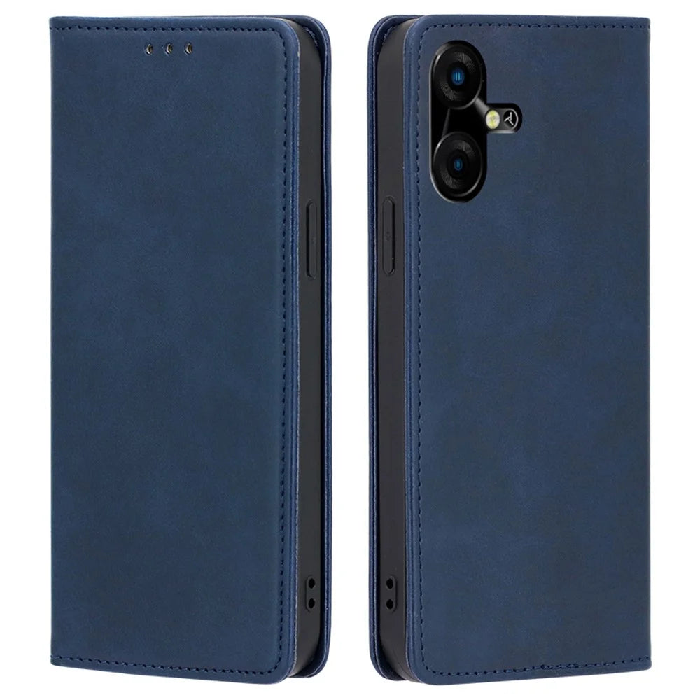 For TECNO Pova Neo 3 4G Case Wallet Stand Anti-Drop Phone Cover - Sapphire - 1