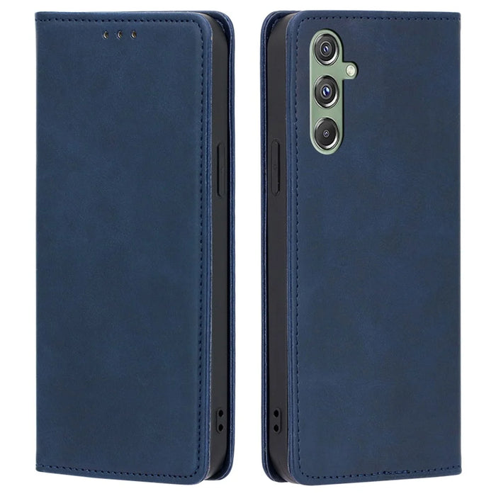 For Samsung Galaxy M34 5G / F34 5G Case Wallet Leather Stand Phone Cover - Sapphire - 1
