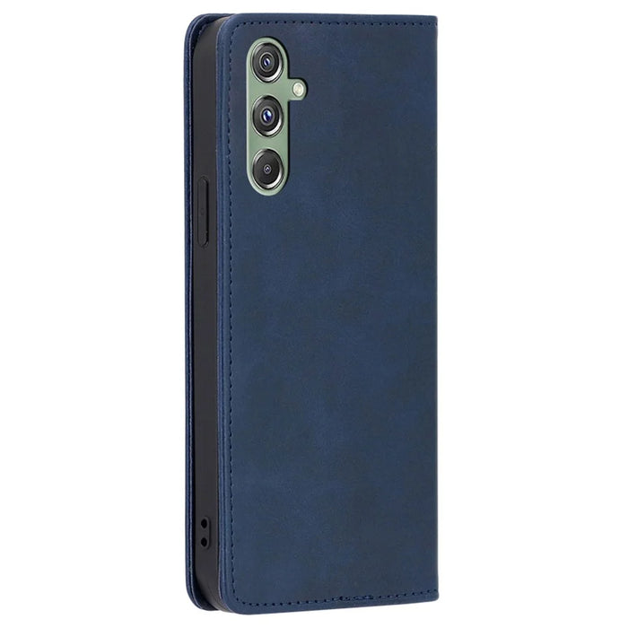 For Samsung Galaxy M34 5G / F34 5G Case Wallet Leather Stand Phone Cover - Sapphire - 6
