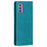 For Nokia G42 Case Leather Calf Texture Phone Protector with Magnetic Closure - Baby Blue - 6