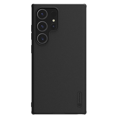 NILLKIN Frosted Shield Pro for Samsung Galaxy S24 Ultra Case Magnetic PC+TPU Anti-drop Phone Protector - Black - 1