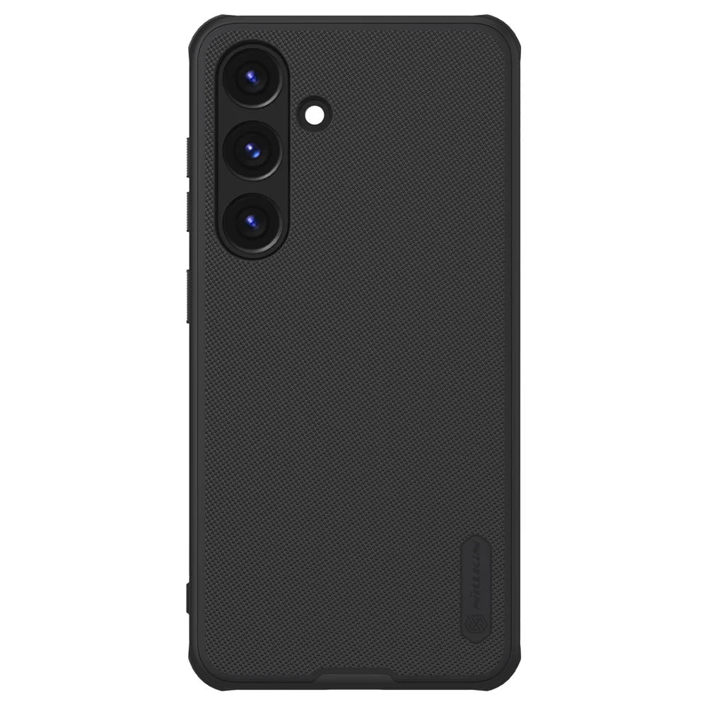 NILLKIN Super Frosted Shield Pro for Samsung Galaxy S24 Case PC+TPU Anti-drop Back Cover - Black - 1