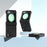 ABEEL For Samsung Galaxy Z Flip5 5G Case Hinge Design Litchi Texture Phone Cover - Black - 2