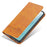 AZNS For Samsung Galaxy S24 Case PU Leather+TPU Magnetic Suction Phone Shell Cover - Brown - 5