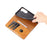 AZNS For Samsung Galaxy S24 Case PU Leather+TPU Magnetic Suction Phone Shell Cover - Brown - 6
