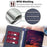 For Nothing Phone (2) Case Anti-fall PU Leather RFID Blocking Stand Cell Phone Cover - Blue - 5
