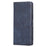 For Nothing Phone (2) Case Anti-fall PU Leather RFID Blocking Stand Cell Phone Cover - Blue - 6
