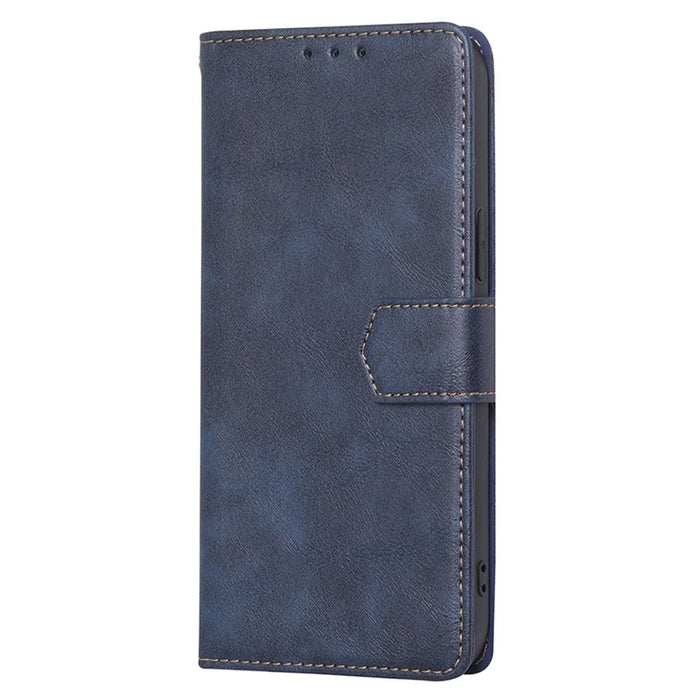 For Nothing Phone (2) Case Anti-fall PU Leather RFID Blocking Stand Cell Phone Cover - Blue - 6