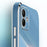 XINLI For Samsung Galaxy A05 4G Case Electroplating Edge Ring Kickstand TPU Cover - Cyan - 5