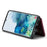 For Samsung Galaxy S20 4G / 5G Phone Case CASEME C22 Leather Back Cover with RFID Blocking Card Slots - Red - 4