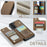 For Samsung Galaxy S21 5G / 4G Phone Case CASEME C22 Leather Back Cover with RFID Blocking Card Slots - Brown - 6