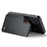 For Samsung Galaxy S22+ 5G Phone Case CASEME C22 Leather Back Cover with RFID Blocking Card Slots - Black - 3