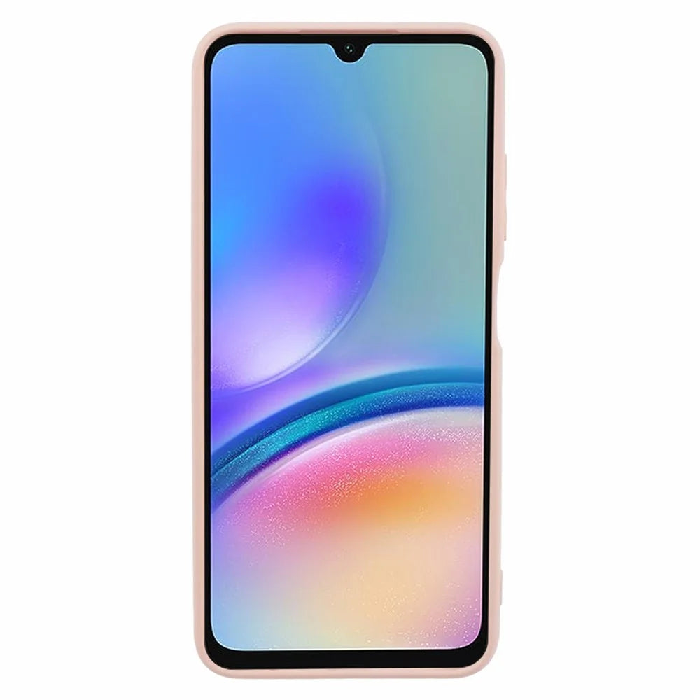 For Samsung Galaxy A05s 4G TPU Phone Case Fiber Lining Anti-Scratch Cover -  Pink - 2
