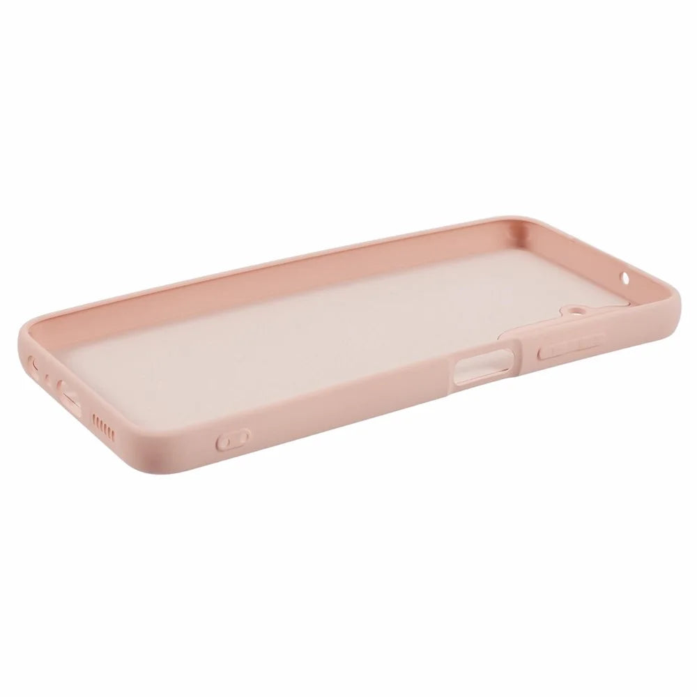 For Samsung Galaxy A05s 4G TPU Phone Case Fiber Lining Anti-Scratch Cover -  Pink - 4