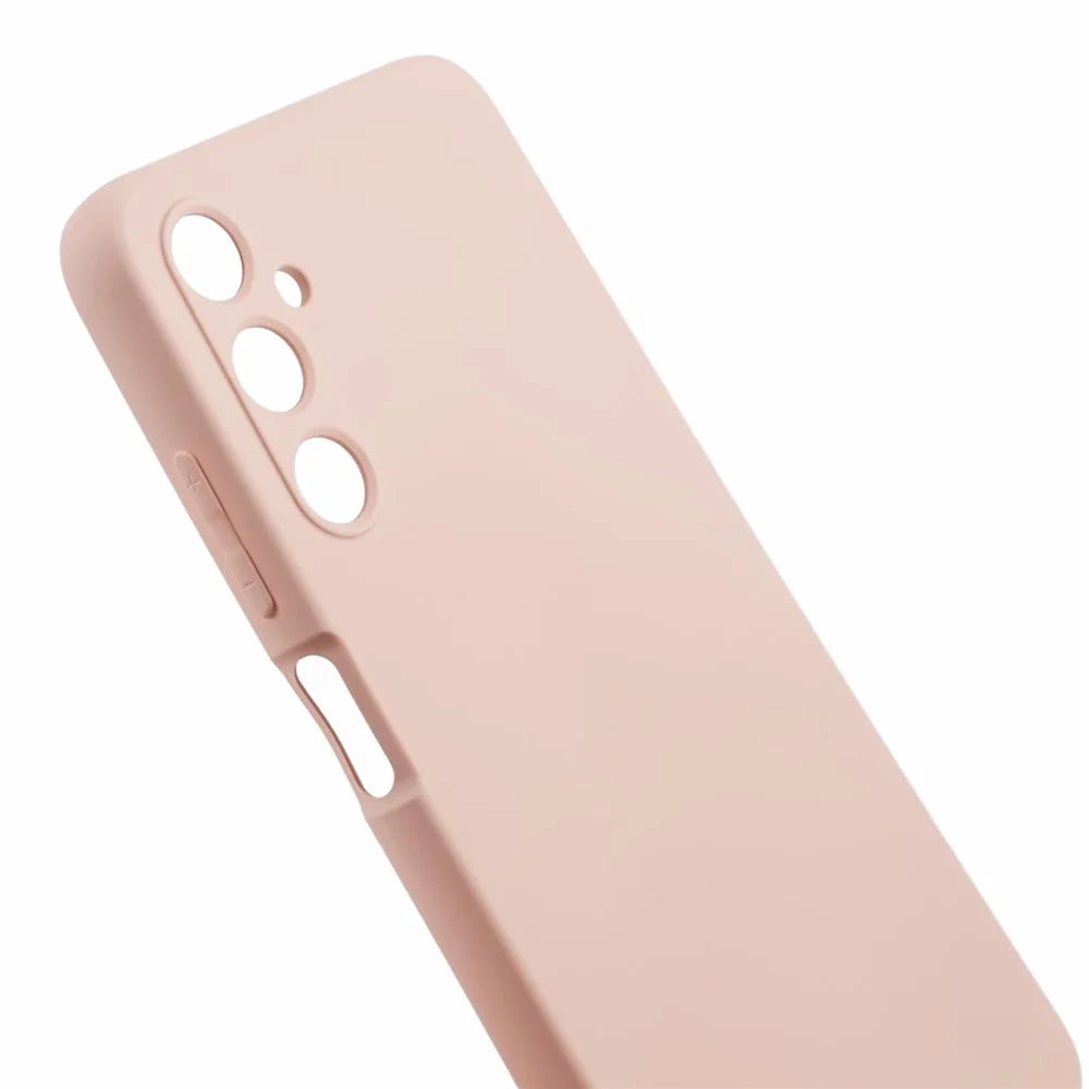 For Samsung Galaxy A05s 4G TPU Phone Case Fiber Lining Anti-Scratch Cover -  Pink - 6