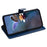IDEWEI For Blackview A200 Pro Mobile Phone Case Wallet Stand PU Leather Anti-scratch Cover - Blue - 3