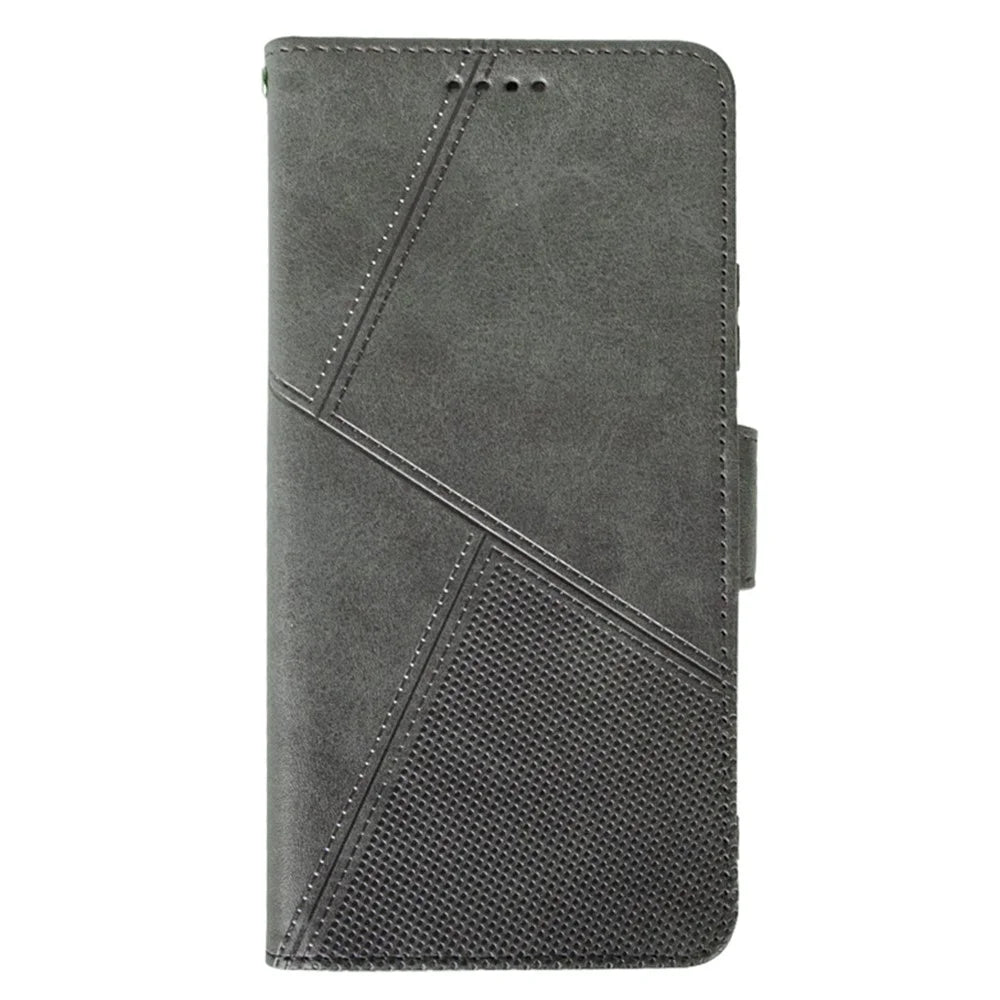 IDEWEI For Blackview A200 Pro Phone Case Calf Texture PU Leather Wallet Phone Cover - Black - 4