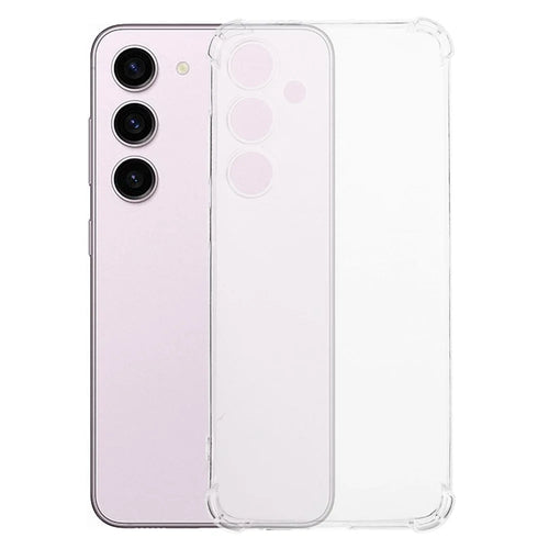 For Samsung Galaxy S24 Clear Case Anti-drop TPU Phone Back Cover - 1
