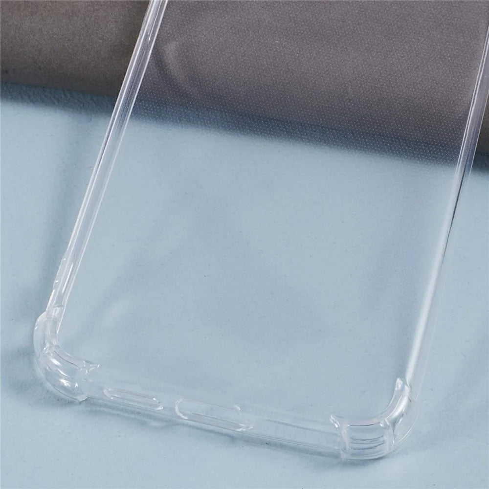For Samsung Galaxy S24 Clear Case Anti-drop TPU Phone Back Cover - 6