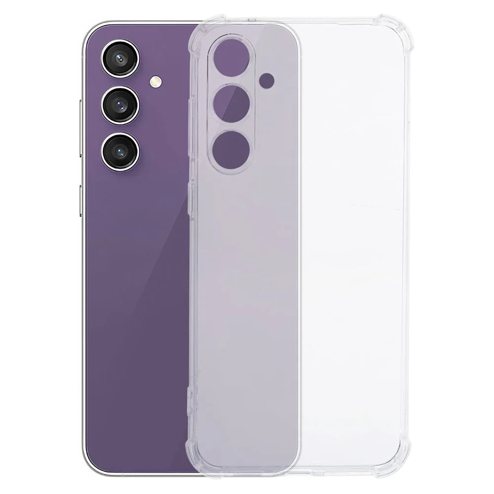 For Samsung Galaxy S23 FE Case Anti-scratch Flexible TPU Clear Phone Cover - 1