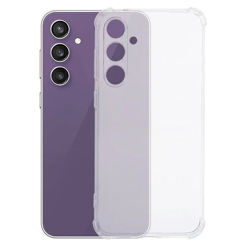 For Samsung Galaxy S23 FE Case Anti-scratch Flexible TPU Clear Phone Cover - 1