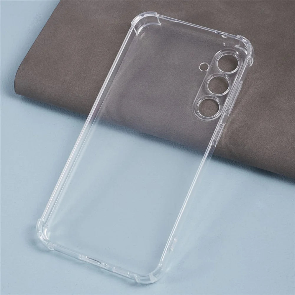 For Samsung Galaxy S23 FE Case Anti-scratch Flexible TPU Clear Phone Cover - 3