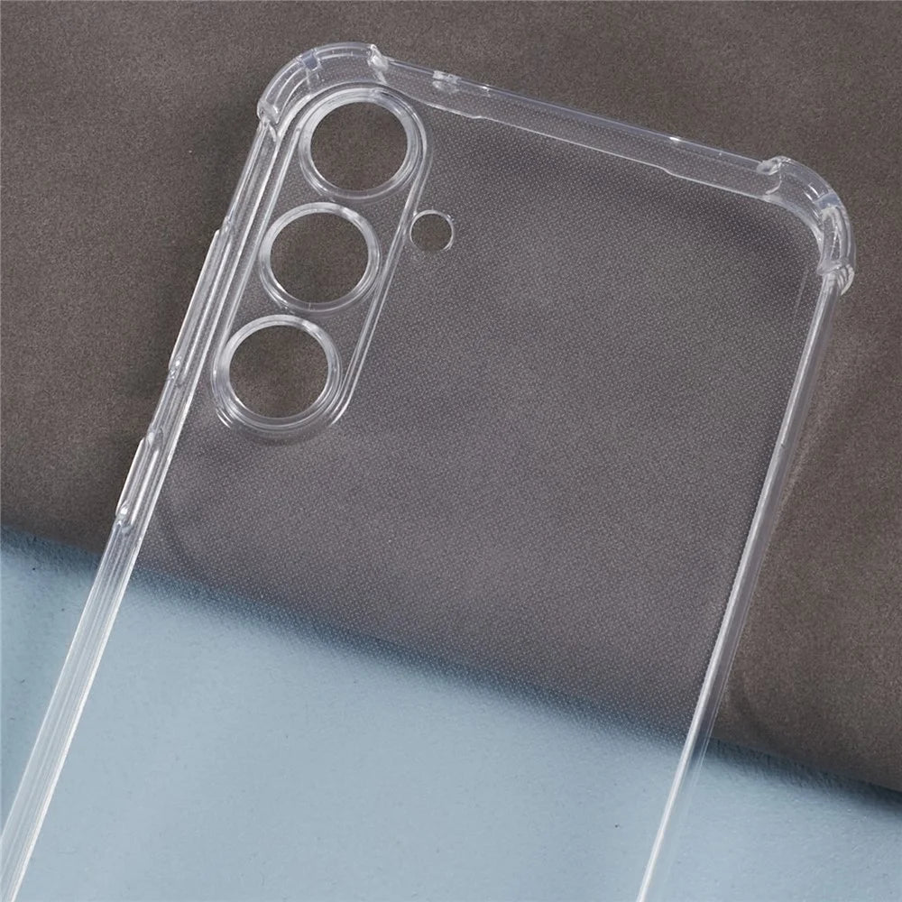 For Samsung Galaxy S23 FE Case Anti-scratch Flexible TPU Clear Phone Cover - 5