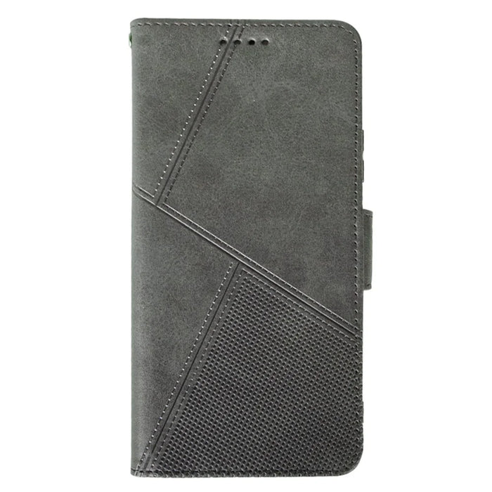 IDEWEI For ZTE Blade A33S Case Calf Texture PU Leather+TPU Stand Mobile Phone Cover - Black - 4