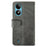 IDEWEI For ZTE Blade A33S Case Calf Texture PU Leather+TPU Stand Mobile Phone Cover - Black - 5