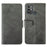 IDEWEI For ZTE Blade A53 Pro Case Scratch-resistant Calf Texture Wallet Protective Cover - Black - 1