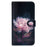 For Samsung Galaxy S24 Ultra Case PU Leather 3D Pattern Flip Phone Cover - Purple Peony - 7