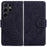 PU Leather Case for Samsung Galaxy S24 Ultra Dustproof Wallet Cell Phone Cover - Black - 1