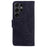 PU Leather Case for Samsung Galaxy S24 Ultra Dustproof Wallet Cell Phone Cover - Black - 7