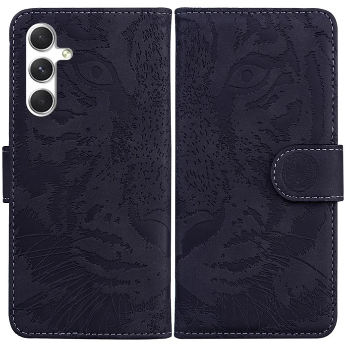 For Samsung Galaxy S24+ Case Shockproof Phone Shell Wallet Magnetic Mobile Phone Cover - Black - 1