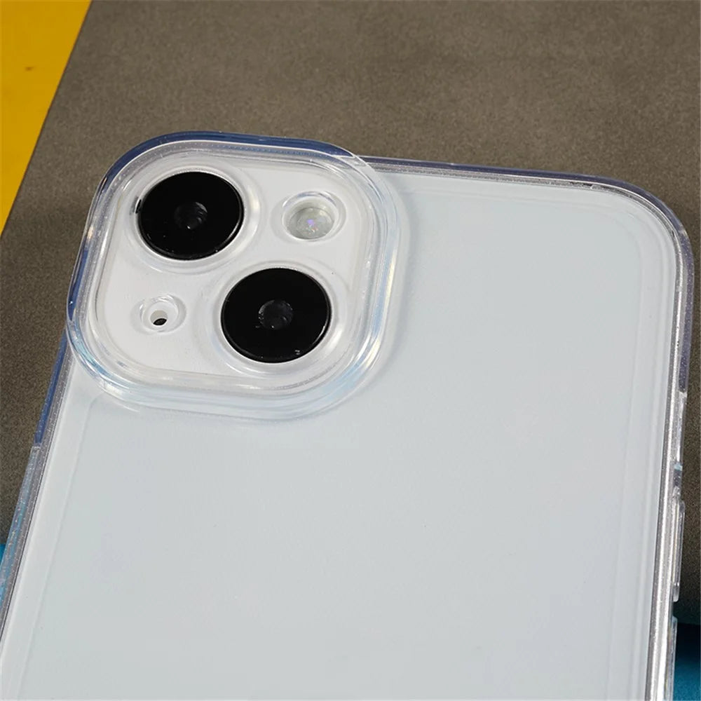 For iPhone 15 Case Precise Cutout TPU Anti-Drop Slim Phone Back Shell - 7