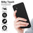 For Samsung Galaxy S24+ Case Anti-Drop Rubberized 2.2mm TPU Phone Cover - Black - 4