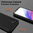 For Samsung Galaxy S24+ Case Anti-Drop Rubberized 2.2mm TPU Phone Cover - Black - 6