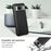 VILI TC Series for Google Pixel 8 Phone Case Leather Coated TPU Cover - 5