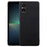 VILI TH Series for Sony Xperia 5 V Case Anti-scratch Leather Coated PC+TPU Cover - Black - 1