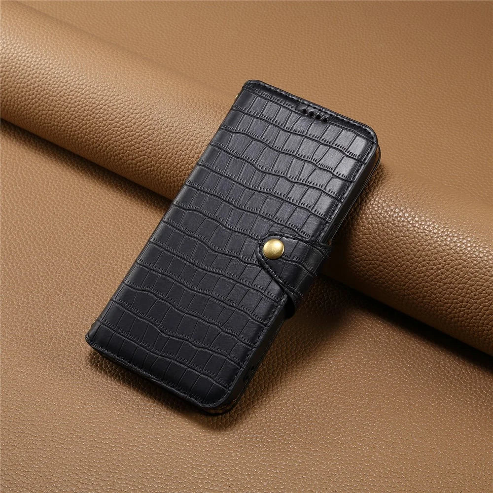 For Samsung Galaxy A53 5G Case Wallet Leather Phone Stand Cover - Black - 6