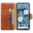 For Google Pixel 8 Pro Case Stand Wallet Phone Leather Cover - Brown - 2