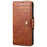 For Google Pixel 8 Pro Case Stand Wallet Phone Leather Cover - Brown - 6