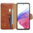 For Samsung Galaxy A33 5G Case Crocodile Texture Wallet Phone Cover - Brown - 2