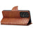For Samsung Galaxy A33 5G Case Crocodile Texture Wallet Phone Cover - Brown - 3