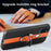 KADEM For Samsung Galaxy A21s Case Folding Kickstand Electroplating Phone Cover - Orange - 3