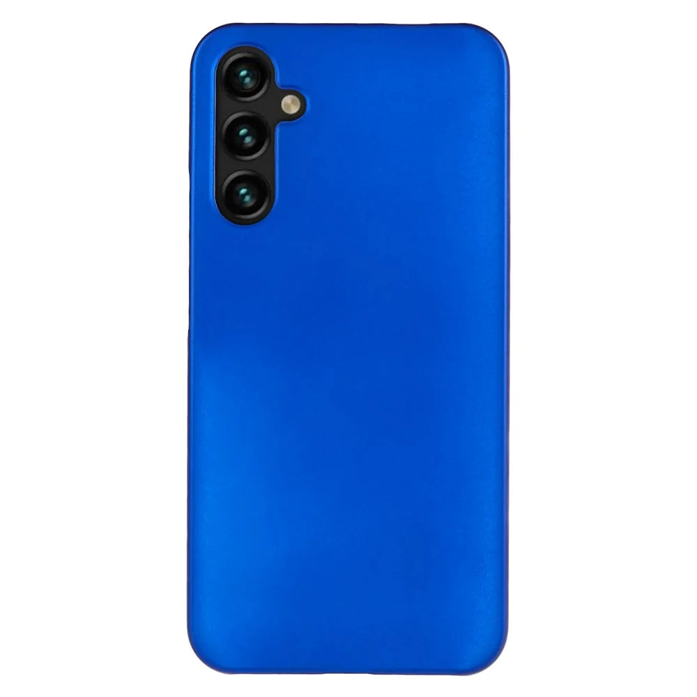 For Samsung Galaxy A05s 4G Case Rubberized PC Anti-fall Phone Cover - Blue - 1