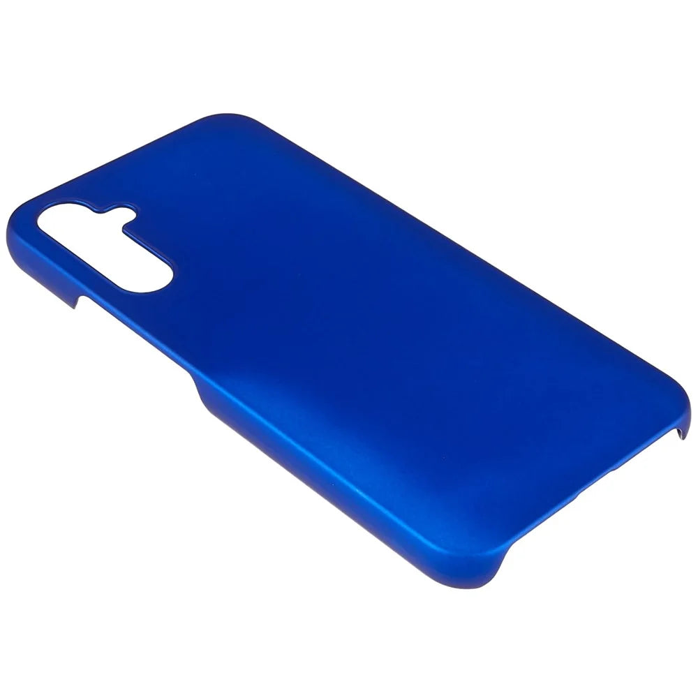For Samsung Galaxy A05s 4G Case Rubberized PC Anti-fall Phone Cover - Blue - 4